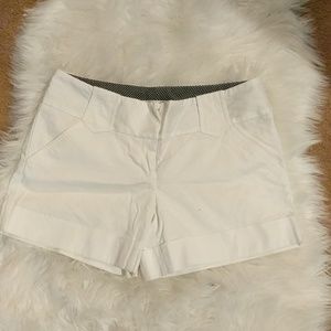 Express White Shorts